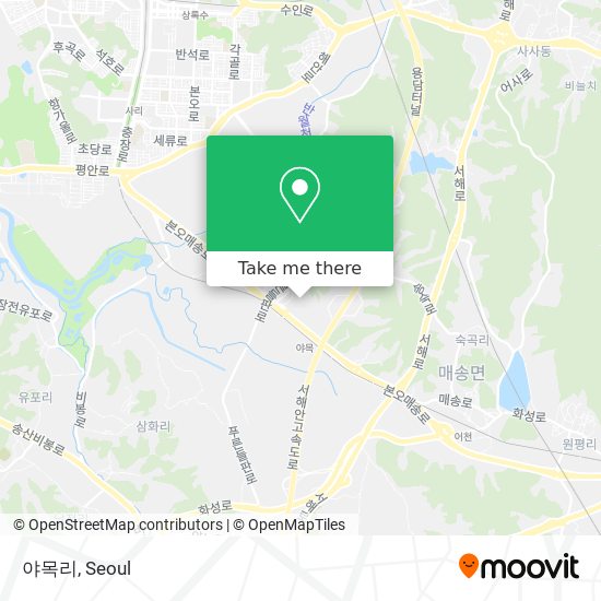 야목리 map