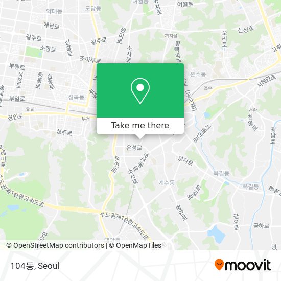 104동 map