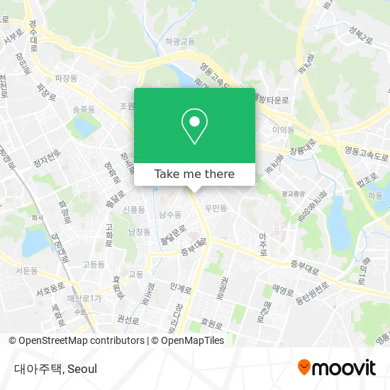 대아주택 map