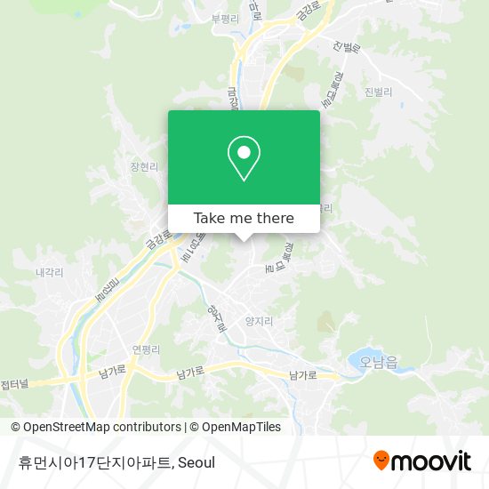 휴먼시아17단지아파트 map