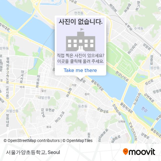 서울가양초등학교 map