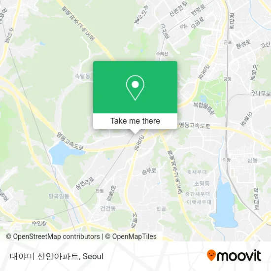 대야미 신안아파트 map