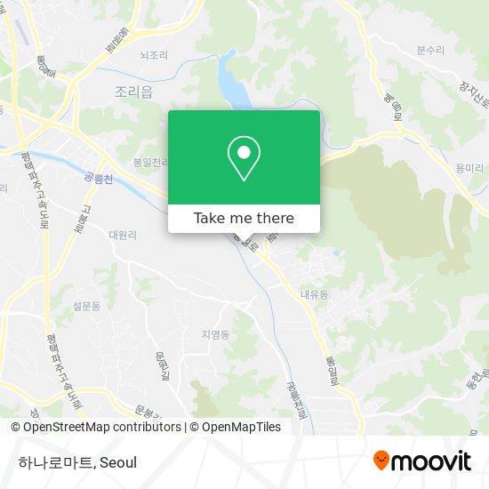 하나로마트 map