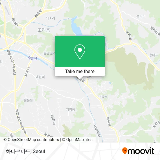 하나로마트 map