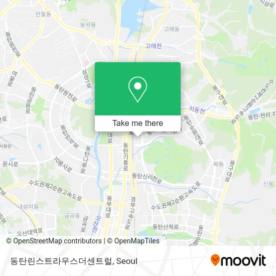 동탄린스트라우스더센트럴 map