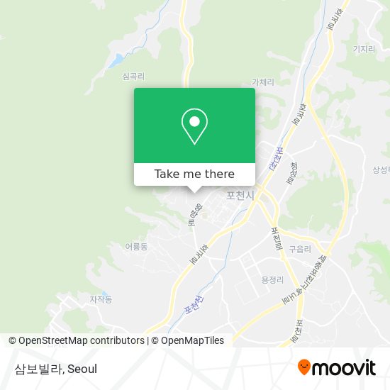 삼보빌라 map