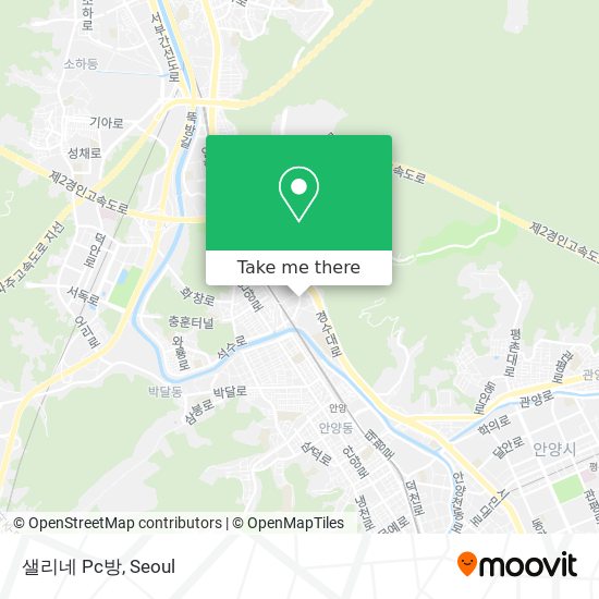 샐리네 Pc방 map