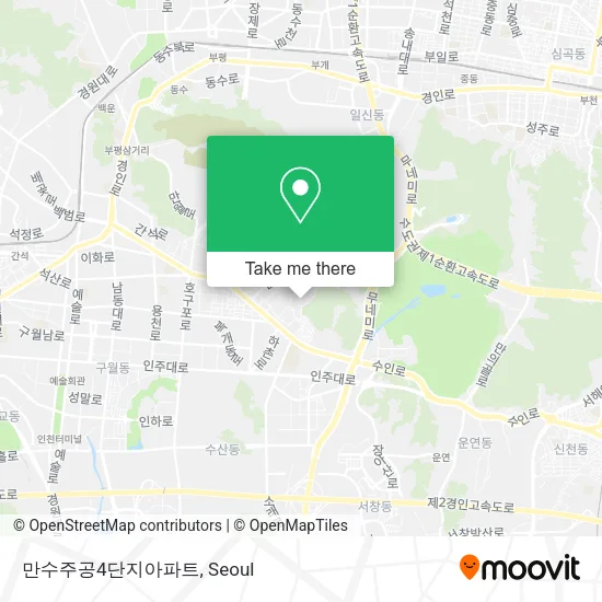 만수주공4단지아파트 map