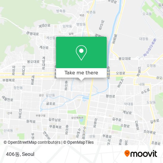 406동 map