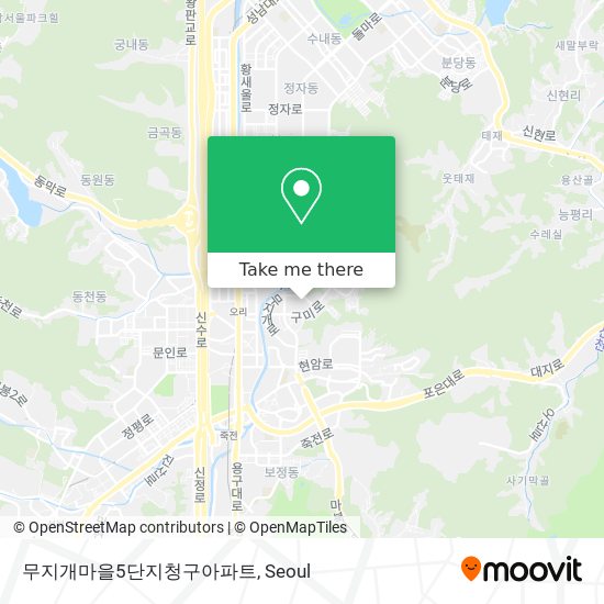 무지개마을5단지청구아파트 map