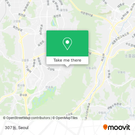 307동 map