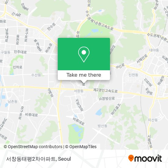 서창동태평2차아파트 map