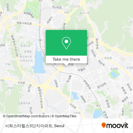 서희스타힐스3단지아파트 map