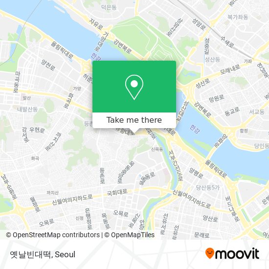 옛날빈대떡 map