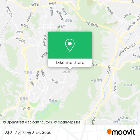 자이 7단지 놀이터 map