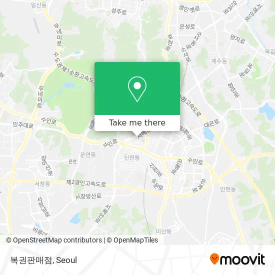 복권판매점 map