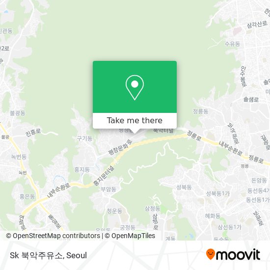Sk 북악주유소 map