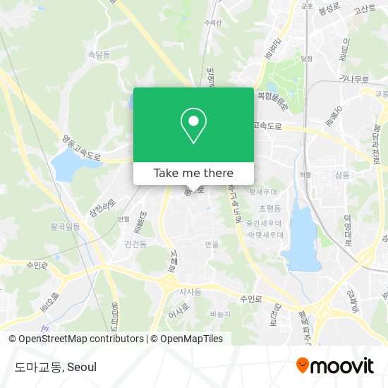 도마교동 map