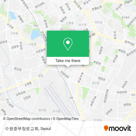 수원중부장로교회 map