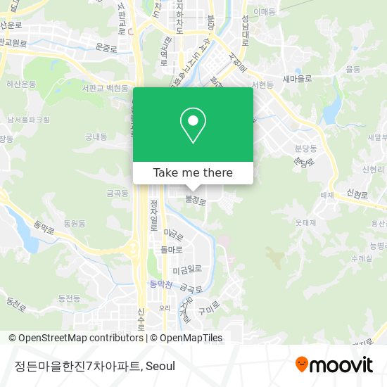정든마을한진7차아파트 map