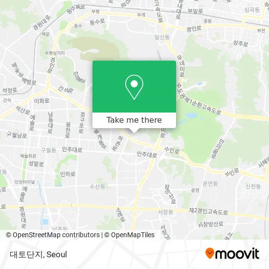 대토단지 map