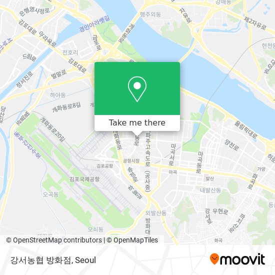 강서농협 방화점 map