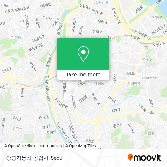 광명자동차 공업사 map