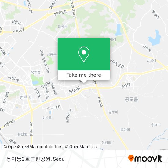 용이동2호근린공원 map