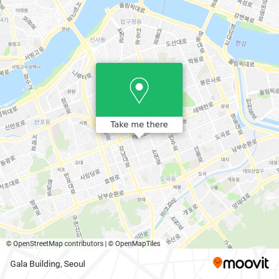 Gala Building map