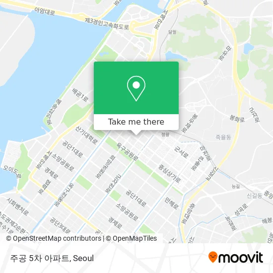 주공 5차 아파트 map