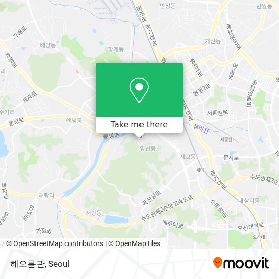 해오름관 map