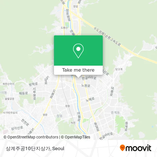 상계주공10단지상가 map