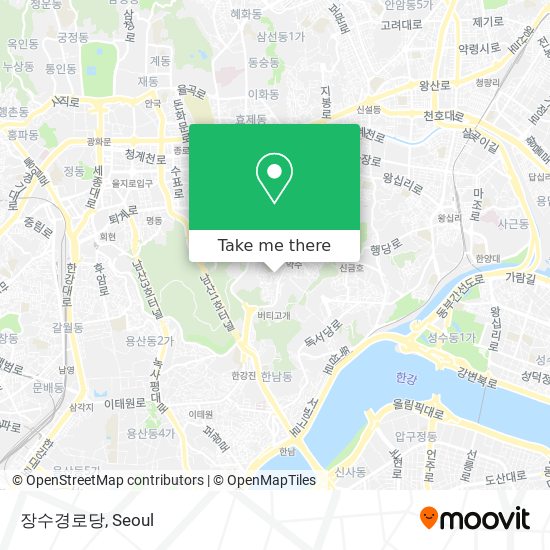 장수경로당 map