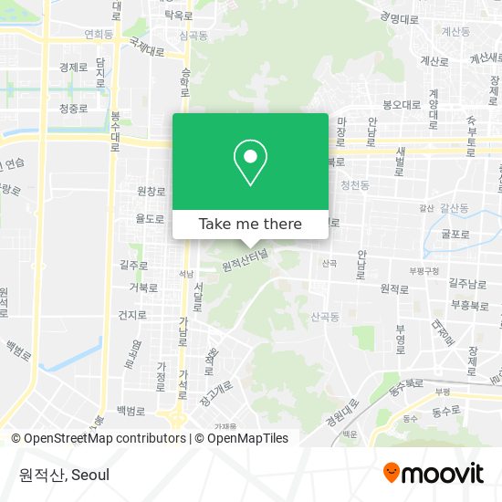 원적산 map