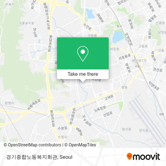 경기종합노동복지회관 map