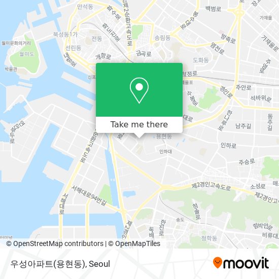 우성아파트(용현동) map