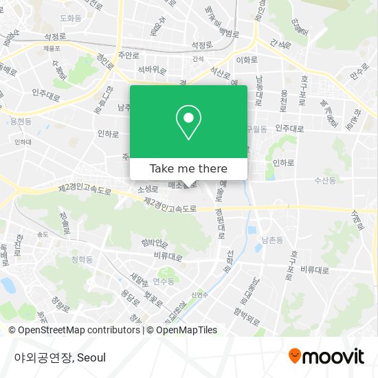 야외공연장 map