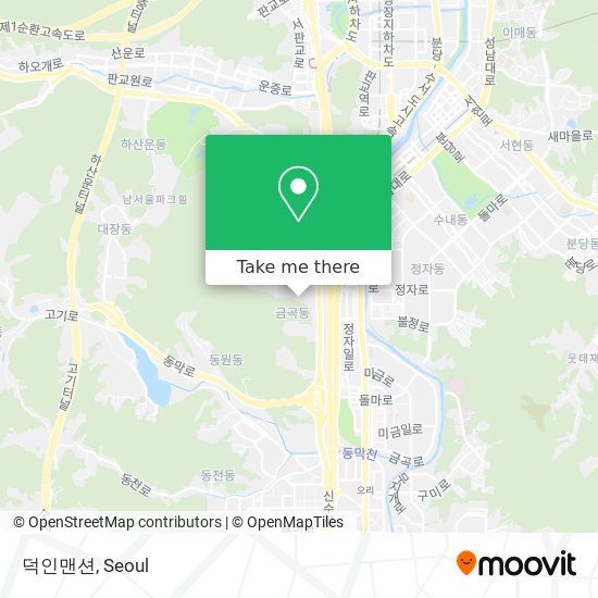 덕인맨션 map