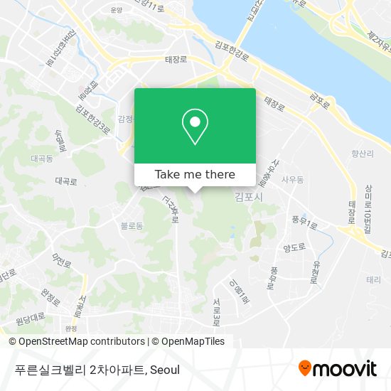 푸른실크벨리 2차아파트 map