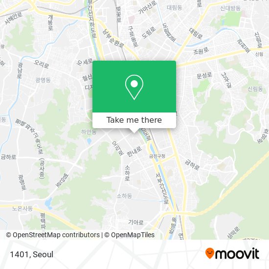 1401 map