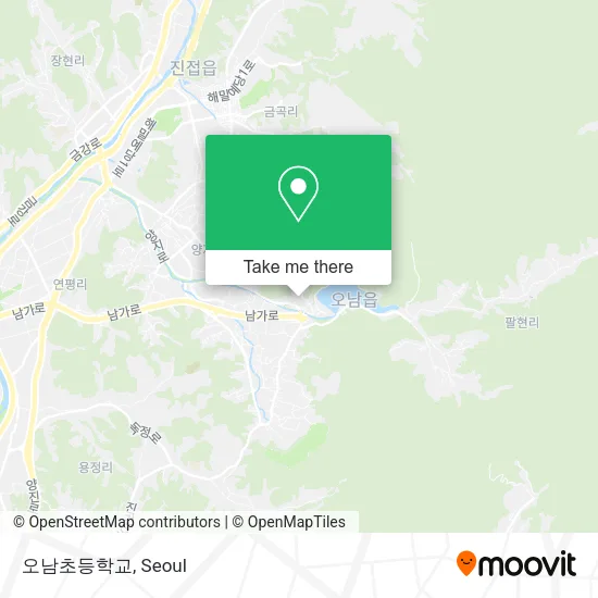 오남초등학교 map