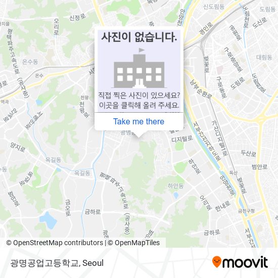 광명공업고등학교 map