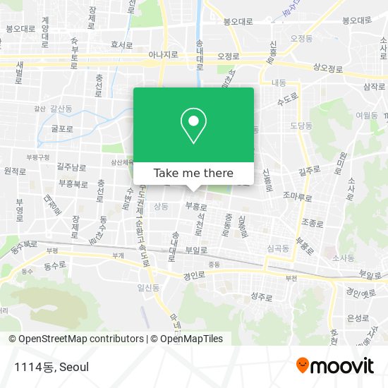 1114동 map