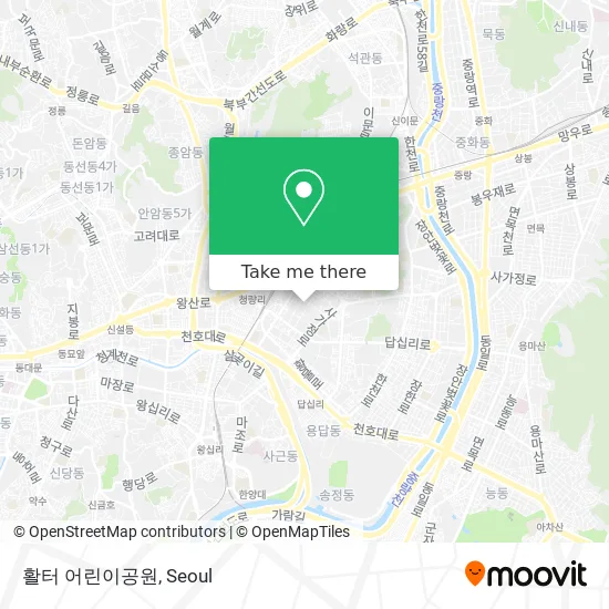 활터 어린이공원 map