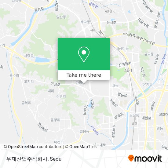 우재산업주식회사 map