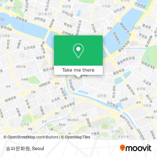 송파문화원 map