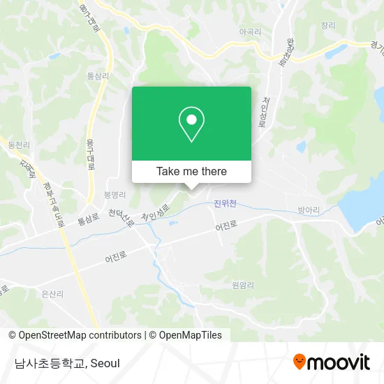 남사초등학교 map