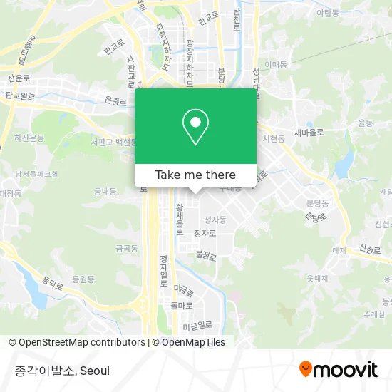 종각이발소 map