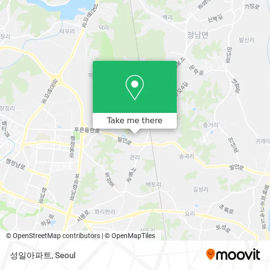 성일아파트 map