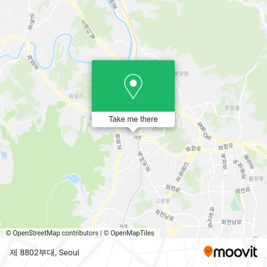 제 8802부대 map